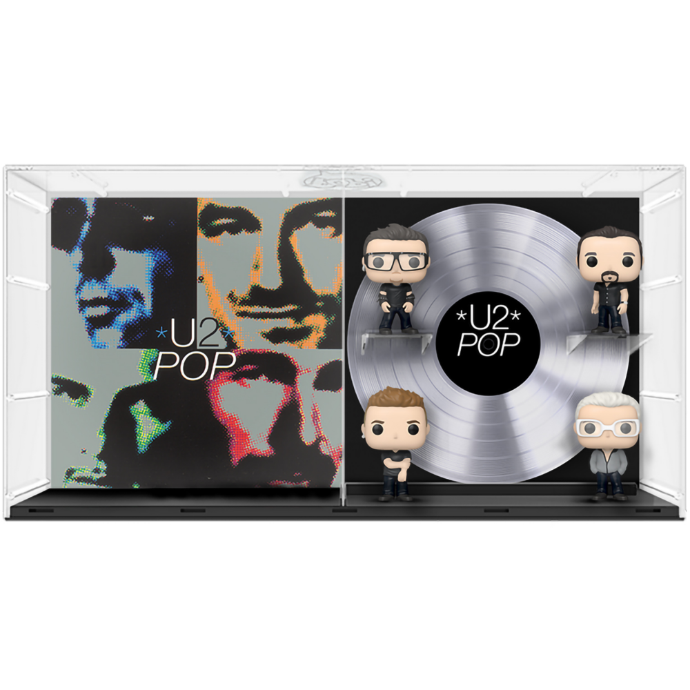 Фигурка Funko POP! Albums Deluxe U2 Pop Bono/The Edge/Larry Mullen Jr/Adam Clayto