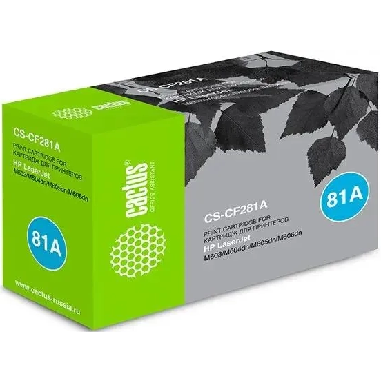 Картридж Cactus CS-CF281A Black