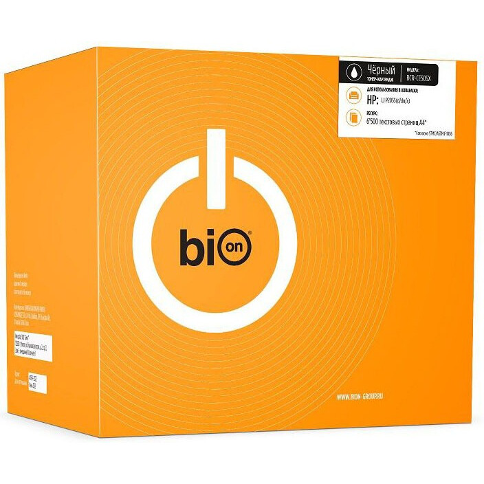 Картридж Bion CE505X Black