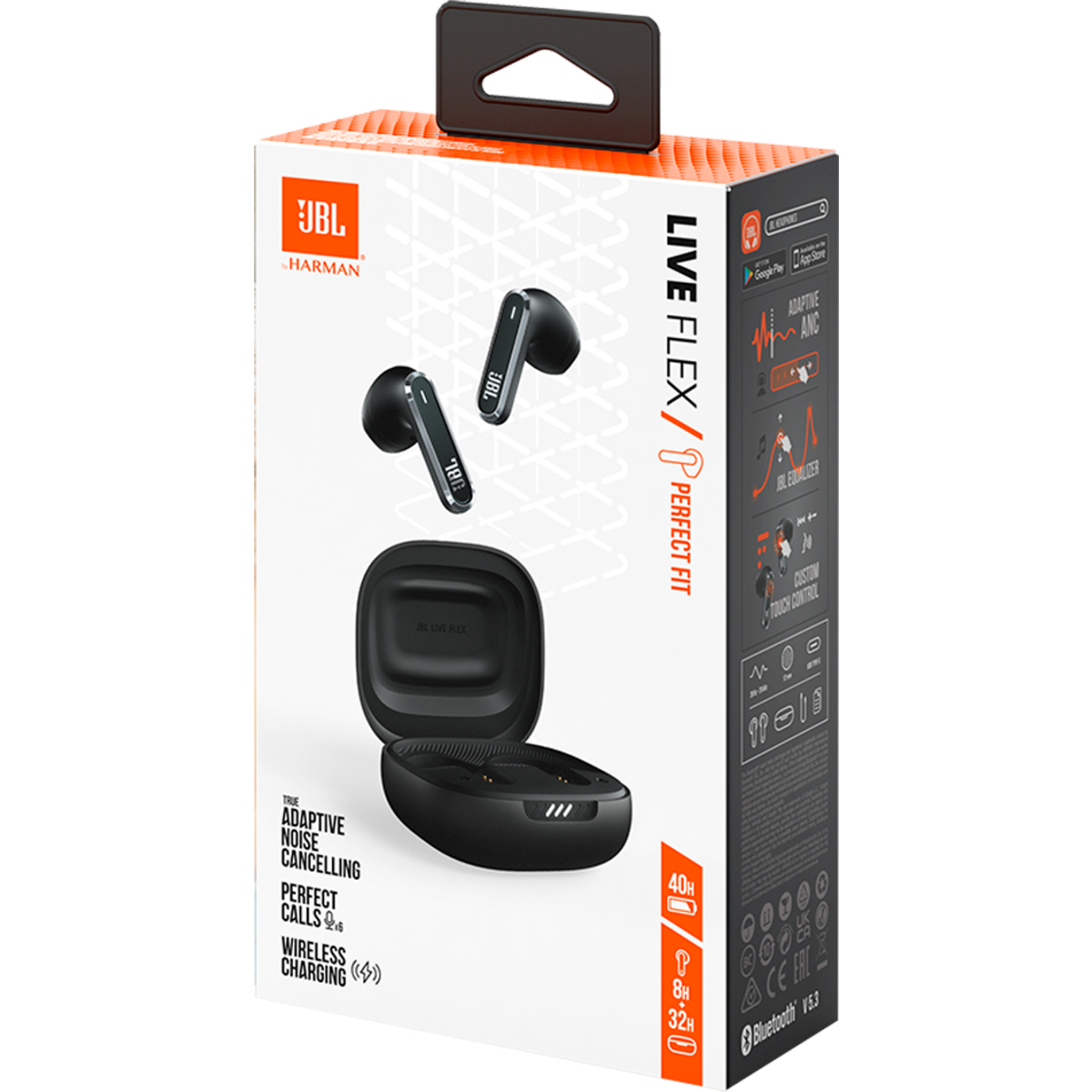 Гарнитура JBL Live Flex Black - JBLLIVEFLEXBLK - фото 11