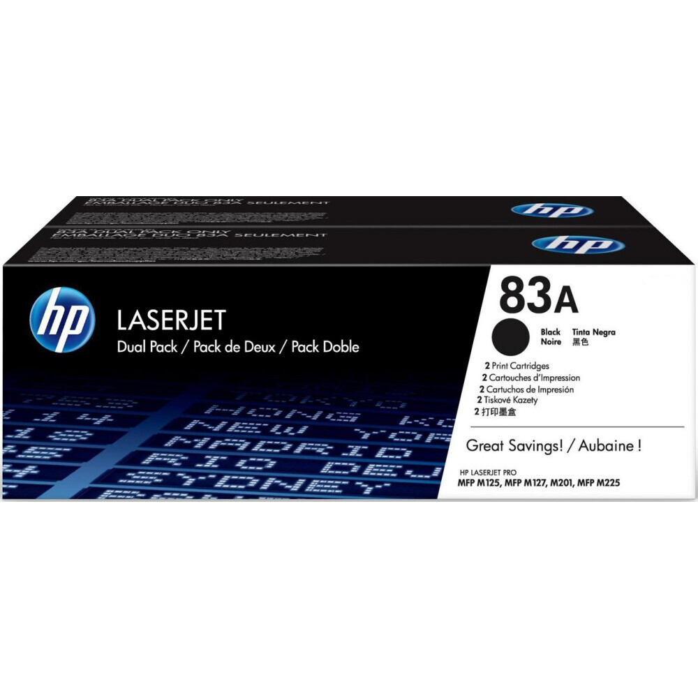 Картридж HP CF283AD/CF283AF (№83A) Black