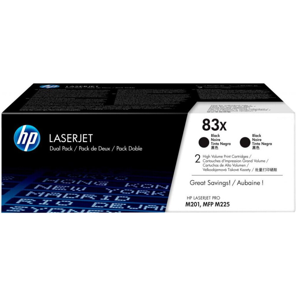 Картридж HP CF283XF/CF283XD (№83X) Black