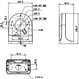Кронштейн для камеры Dahua DH-PFB204W