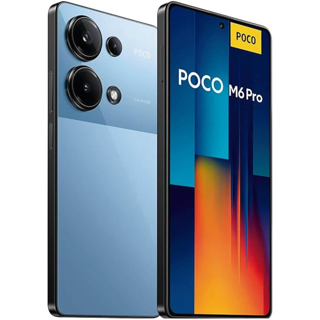 Смартфон Xiaomi Poco M6 Pro 12/512Gb Blue - 53182 - фото 2