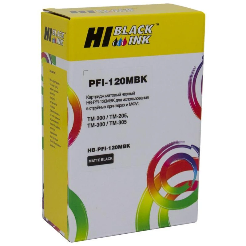 Картридж Hi-Black PFI-120MBK Matte Black - 15020910024