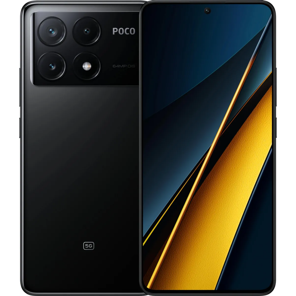 Смартфон Xiaomi Poco X6 Pro 5G 12/512Gb Black - 51690