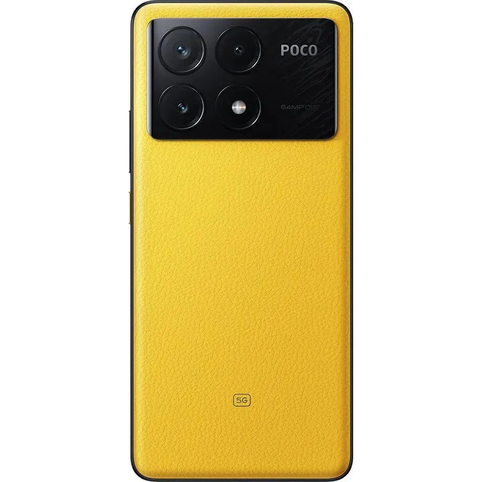 Смартфон Xiaomi Poco X6 Pro 5G 12/512Gb Yellow - X51680 - фото 3