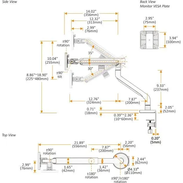 Кронштейн Ultramounts UM725B - фото 5
