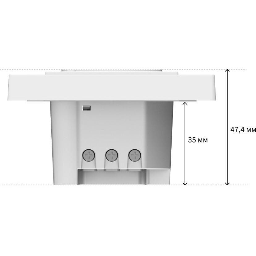 Умная розетка Aqara Wall Outlet H2 EU - WP-P01D - фото 4