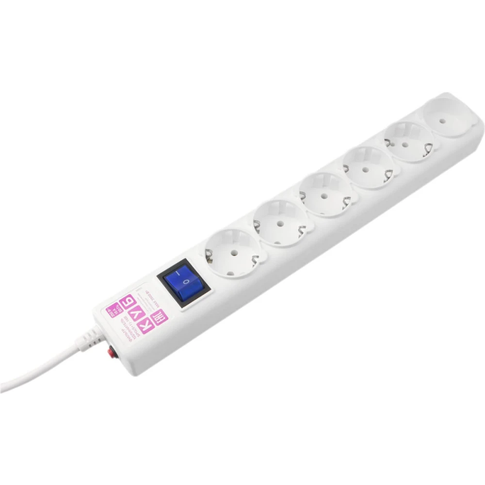 Сетевой фильтр Power Cube SPG6-A2 White - фото 2