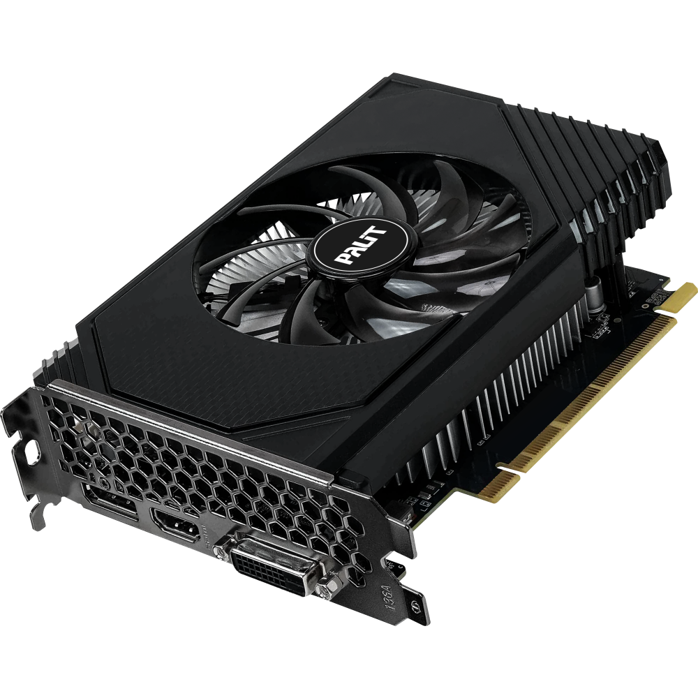 Видеокарта NVIDIA GeForce RTX 3050 Palit StormX OC 6Gb (NE63050S18JE-1070F) - фото 3