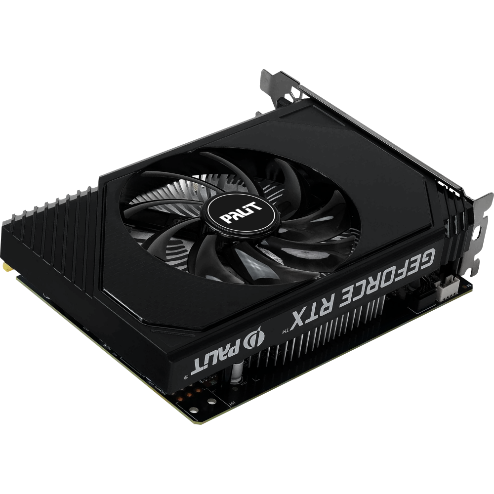 Видеокарта NVIDIA GeForce RTX 3050 Palit StormX OC 6Gb (NE63050S18JE-1070F) - фото 4