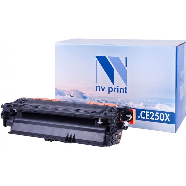 Картридж NV Print CE250XBk Black - NV-CE250XBk