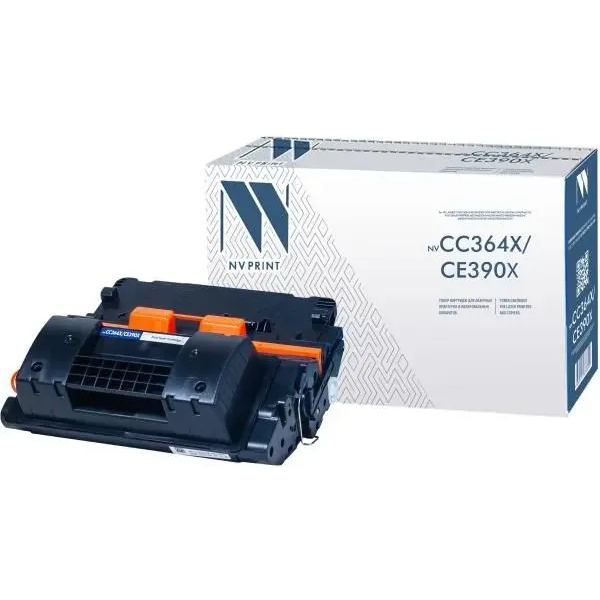 Картридж NV Print CC364X/CE390Х Black