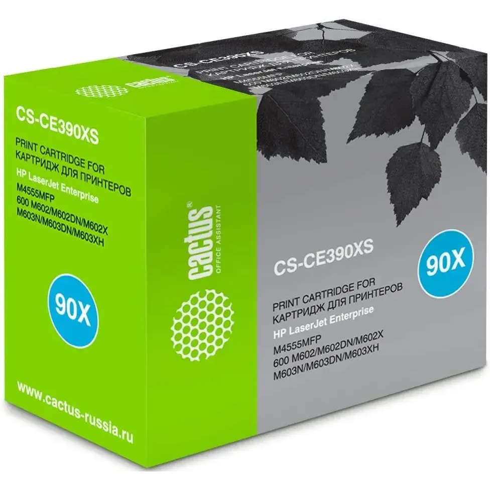 Картридж Cactus CS-CE390XS Black