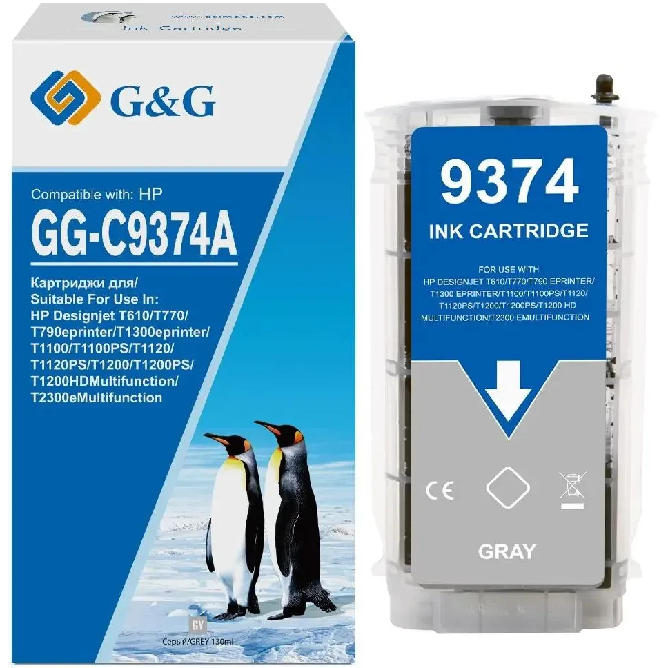 Картридж G&G GG-C9374A Grey
