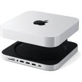 Док-станция Satechi Stand & Hub for Mac Mini/Studio With NVMe SSD Enclosure (ST-GMMSHS)