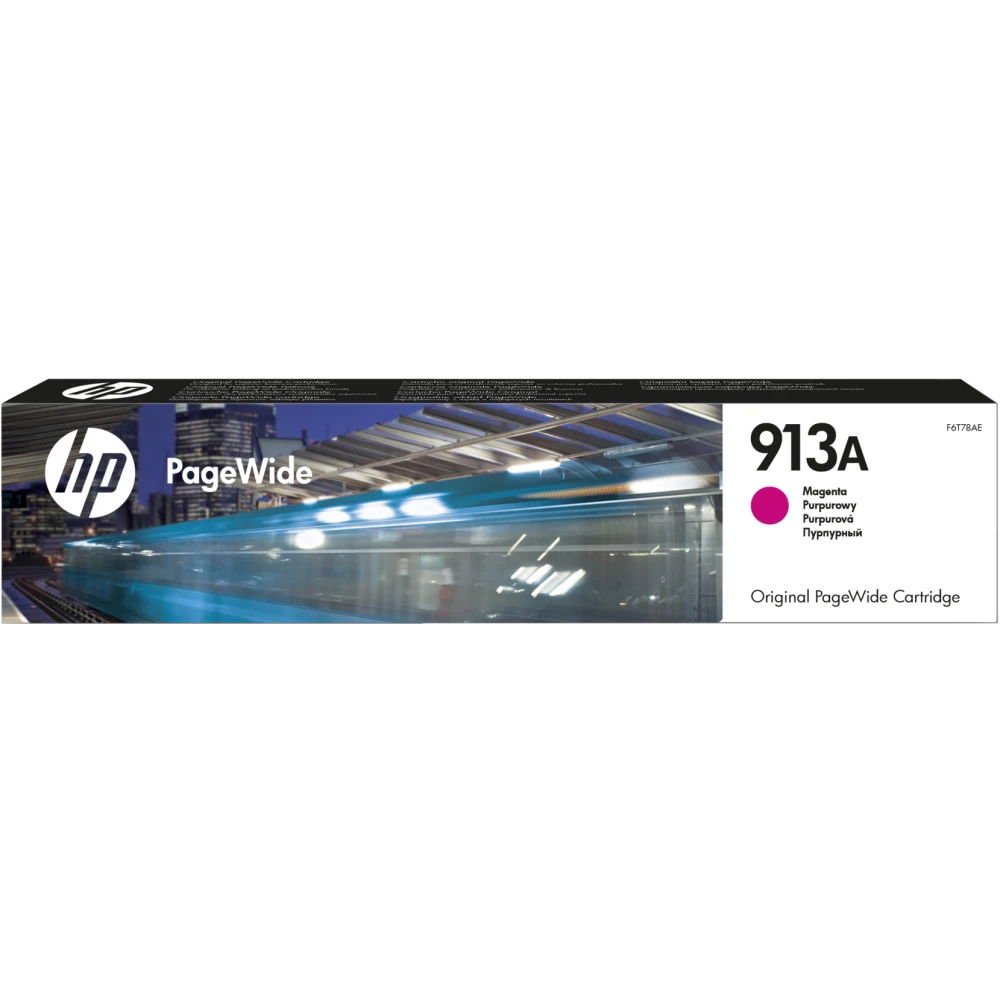 Картридж HP F6T78AE (№913A) Magenta