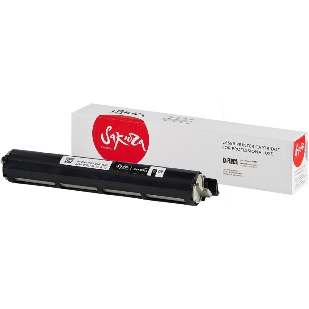 Картридж Sakura SAKXFAT92A Black