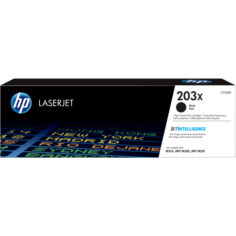 Картридж HP CF540X (№203X) Black