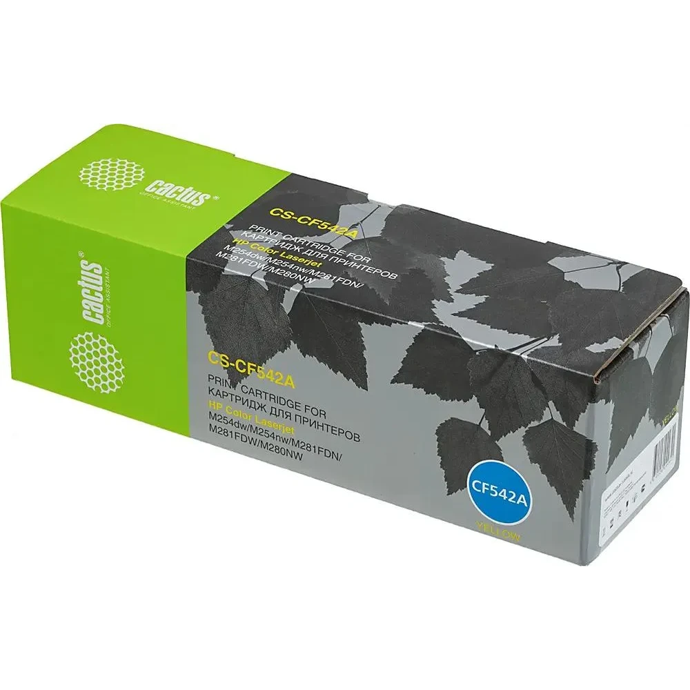 Картридж Cactus CS-CF542A Yellow