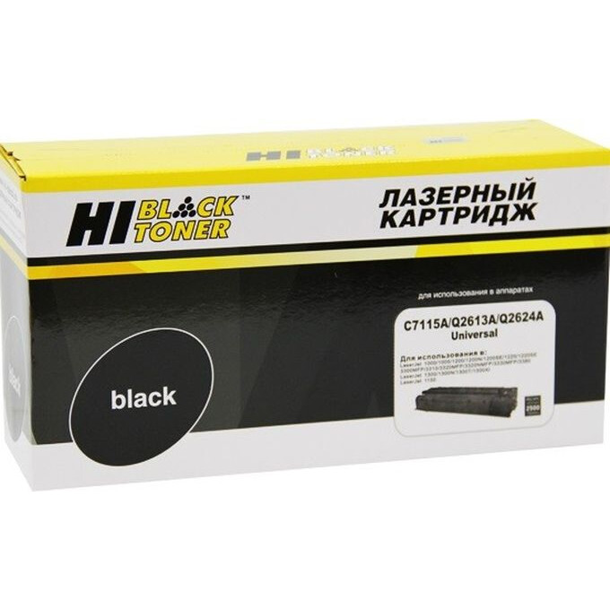 Картридж Hi-Black C7115A/Q2613A/Q2624A Black - 200130160