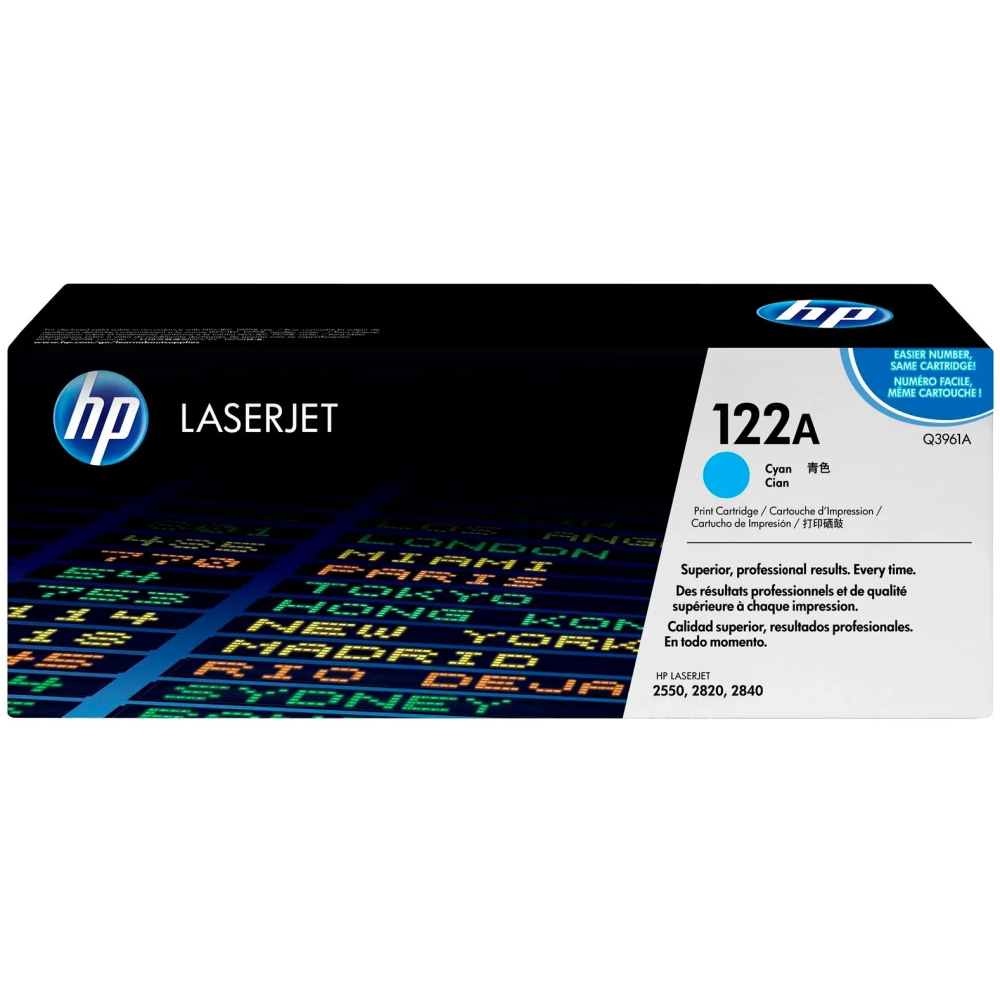 Картридж HP Q3961A (№122A) Cyan