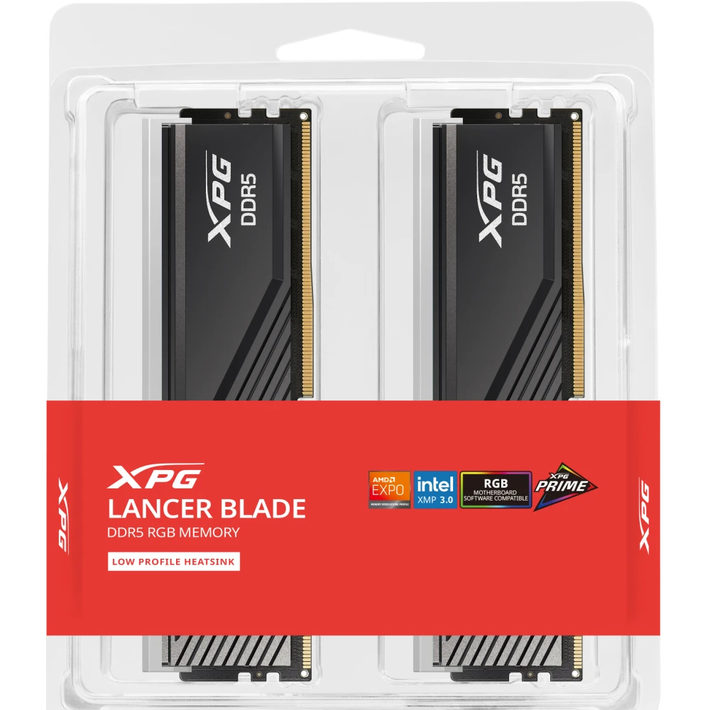 Оперативная память 32Gb DDR5 6000MHz ADATA XPG Lancer Blade RGB Black (AX5U6000C3016G-DTLABRBK) (2x16Gb KIT) - фото 3