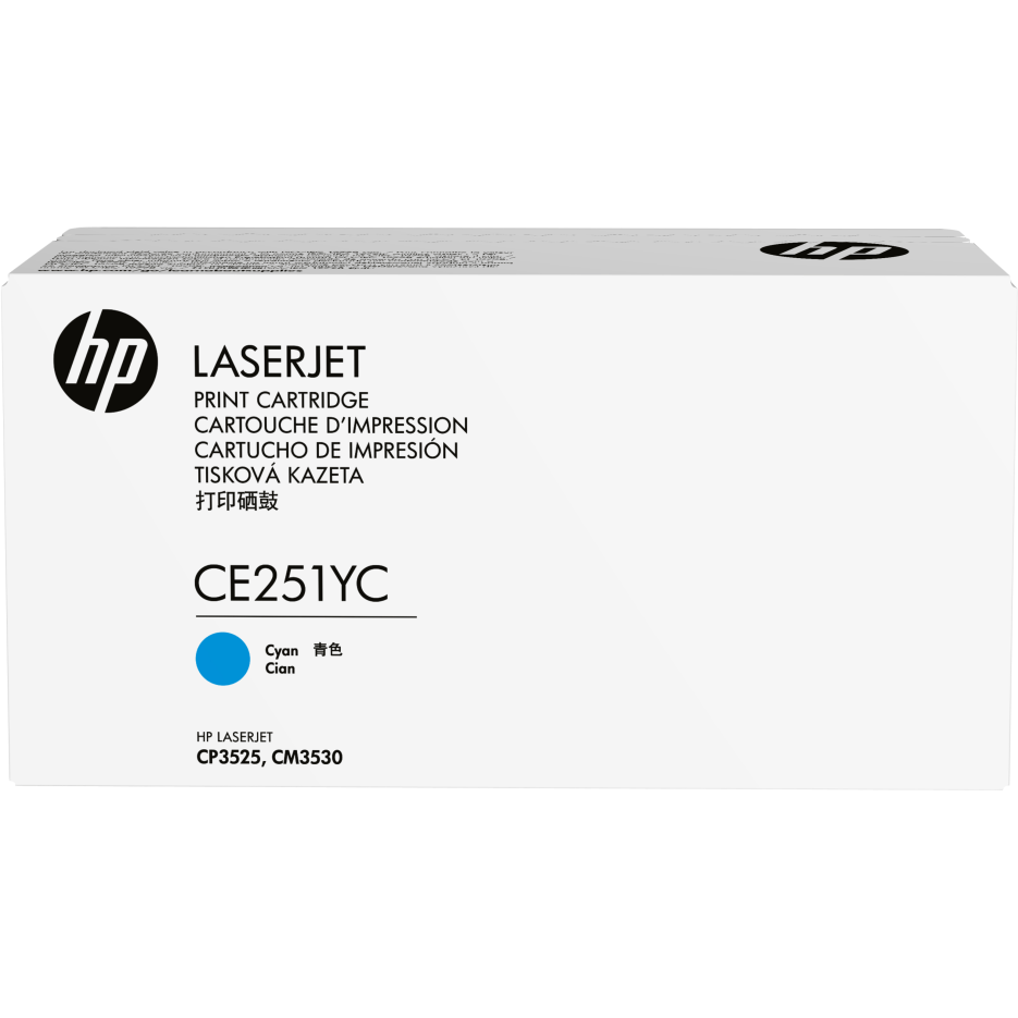 Картридж HP CE251YC (№504Y) Cyan - CE251YC/CE251AC
