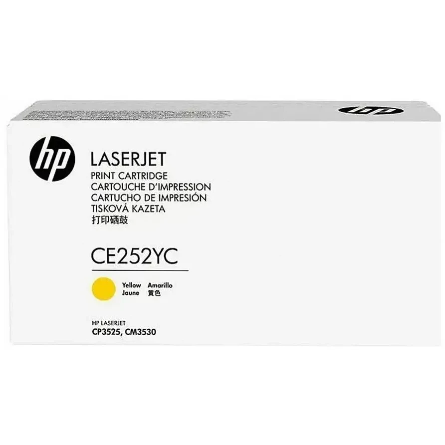 Картридж HP CE252YC (№504Y) Yellow