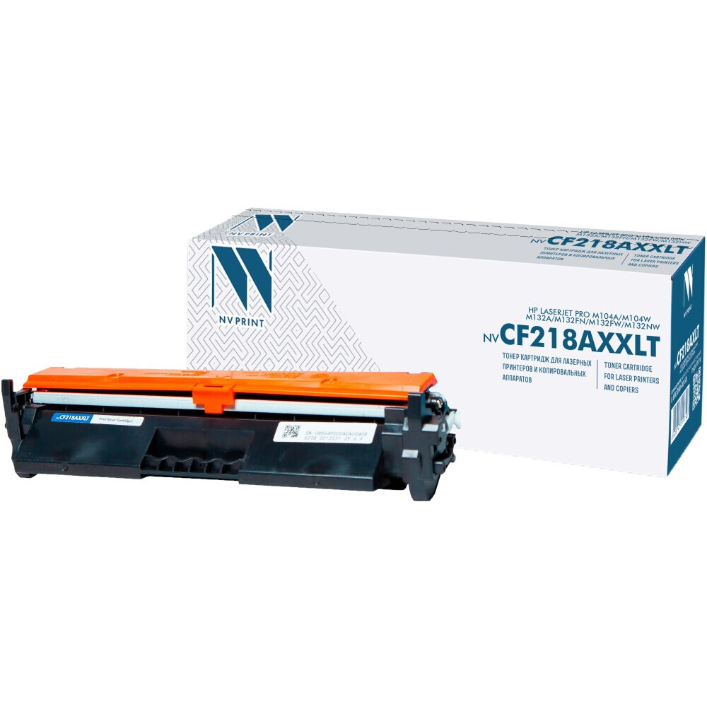 Картридж NV Print CF218AXXLT Black