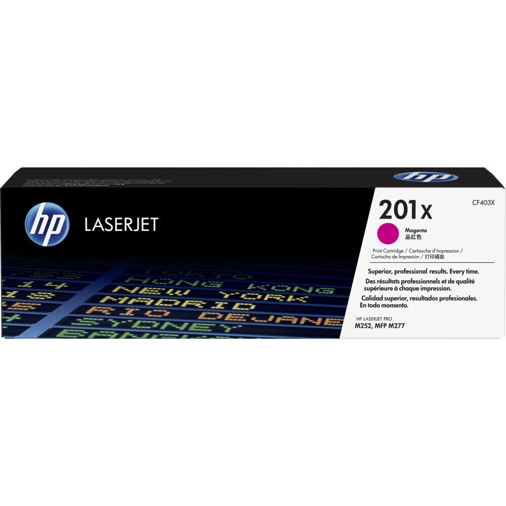 Картридж HP CF403X (№201X) Magenta