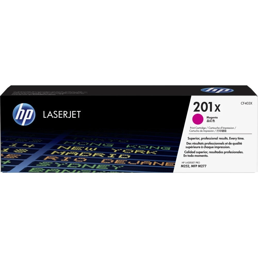 Картридж HP CF403X (№201X) Magenta
