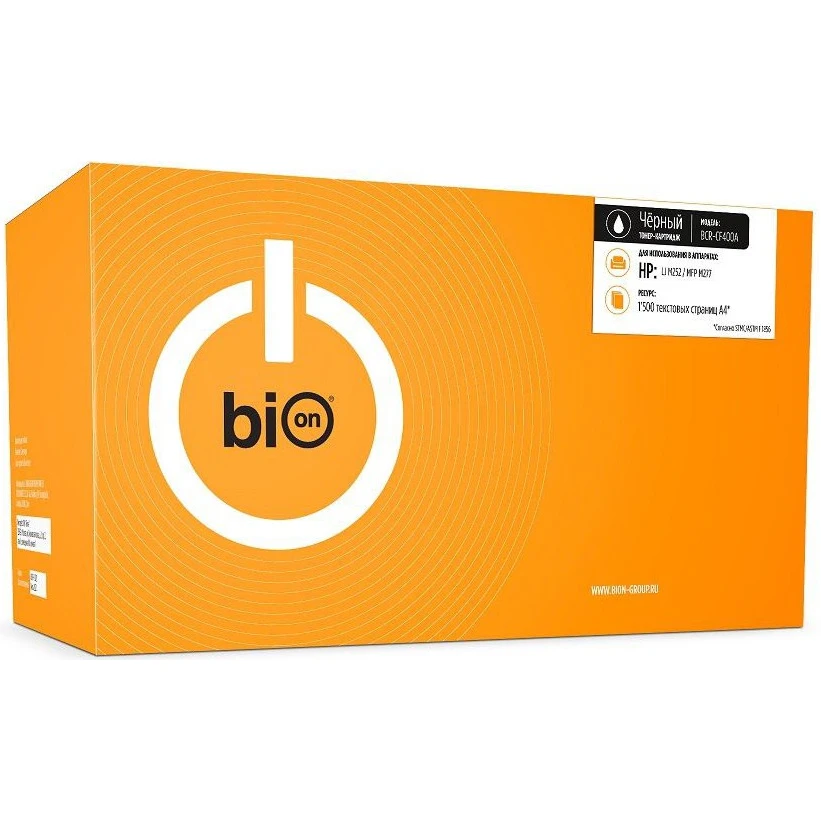 Картридж Bion CF400A Black - BCR-CF400A