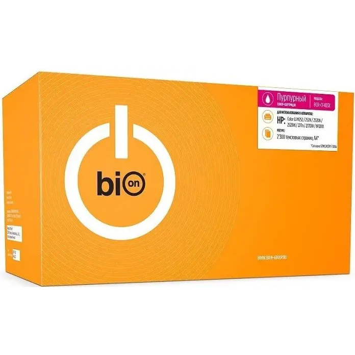 Картридж Bion CF403X Magenta - BCR-CF403X