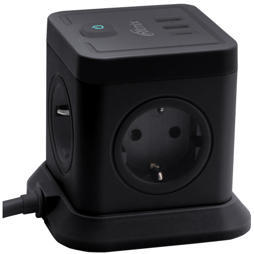 Сетевой фильтр Ritmix RM-242C Black - фото 2