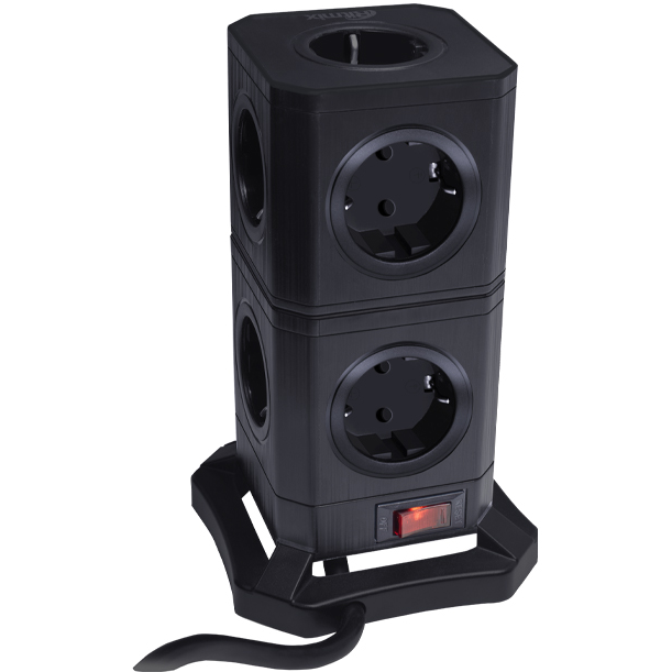 Сетевой фильтр Ritmix RM-292C Black - фото 3