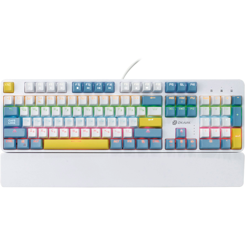 Клавиатура Oklick K951X White