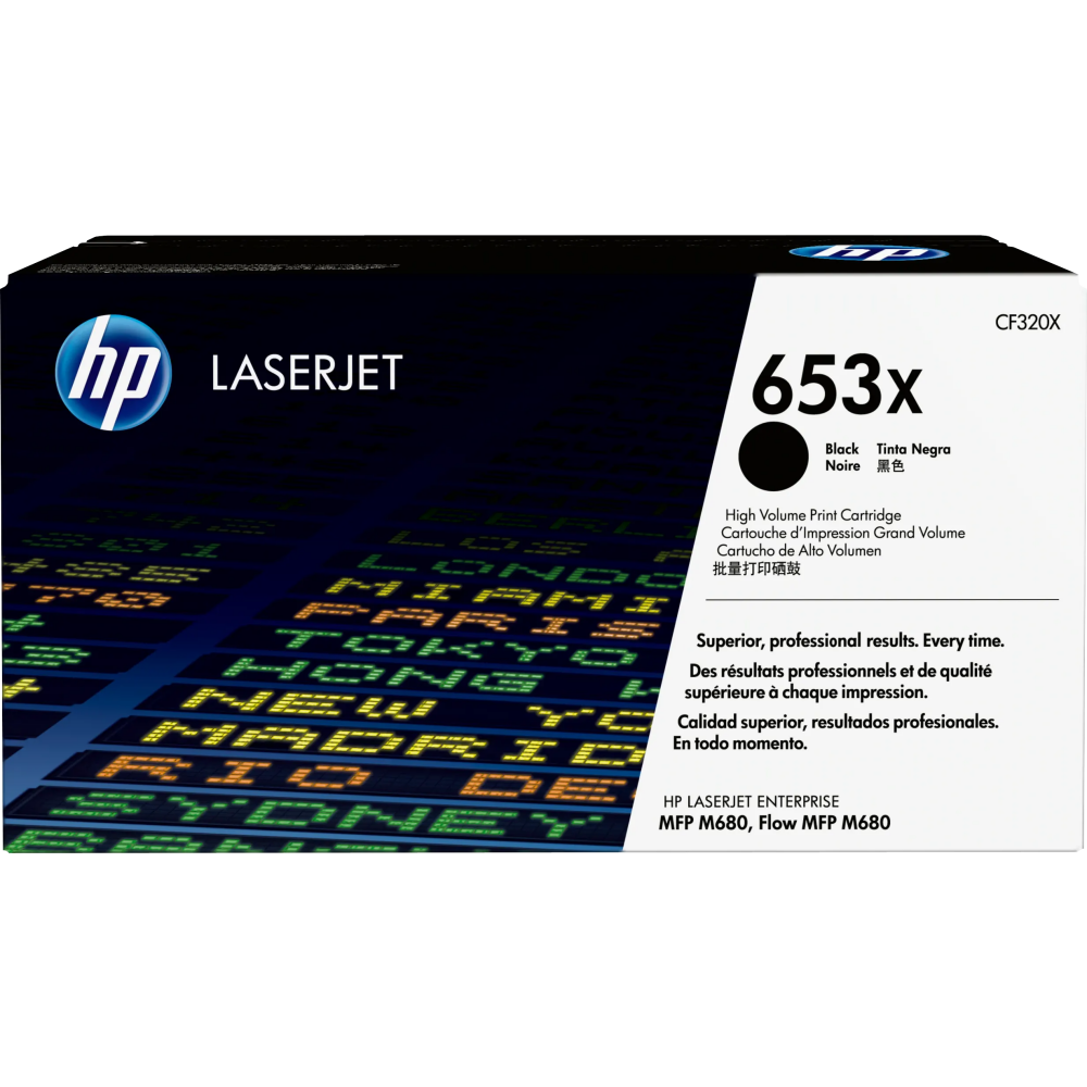 Картридж HP CF320X (№653X) Black