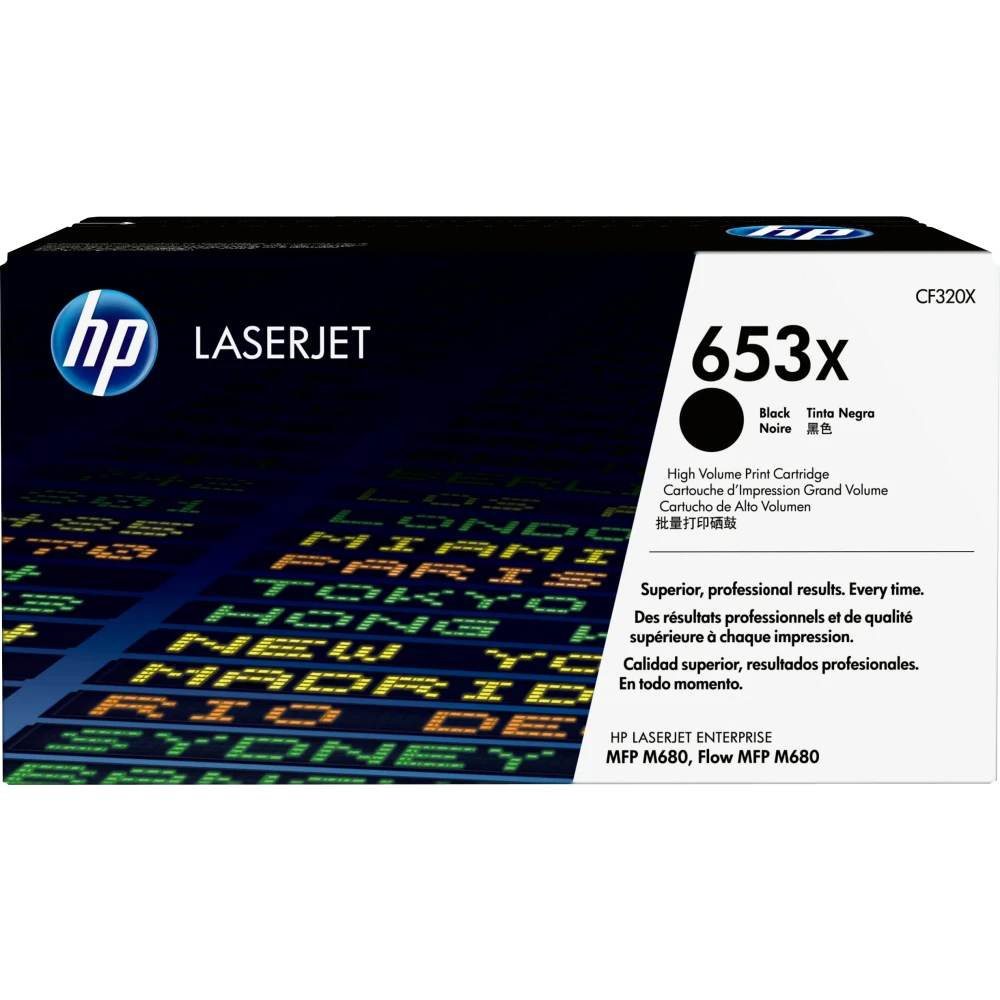 Картридж HP CF320X (№653X) Black