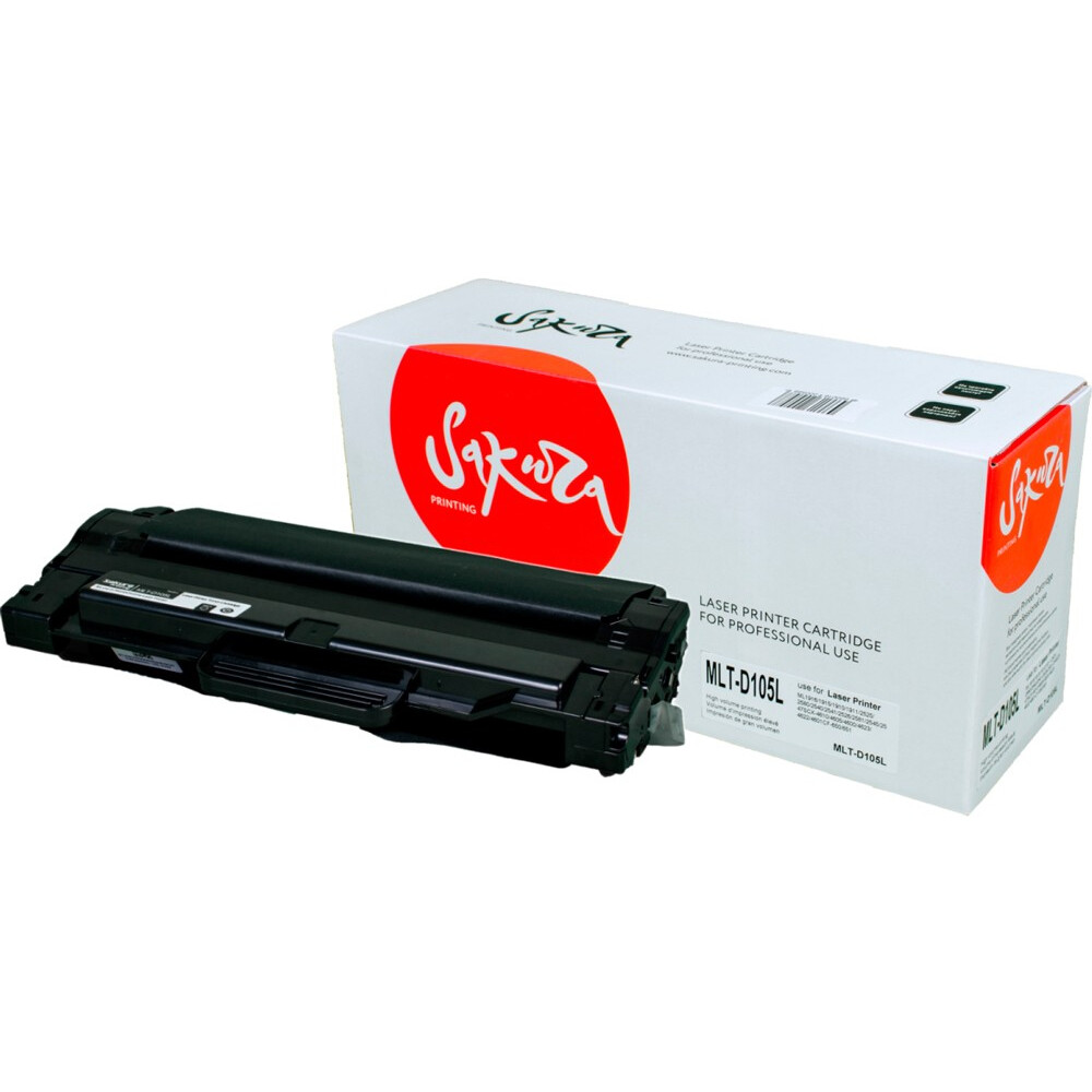 Картридж Sakura SAMLTD105L Black