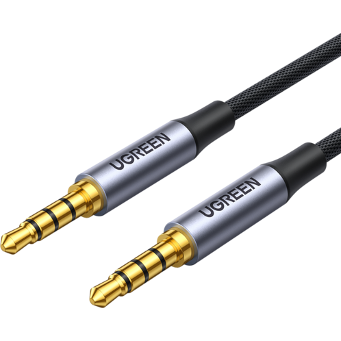 Кабель 3.5 Jack (M) - 3.5 Jack (M), 1м, UGREEN AV183 Black