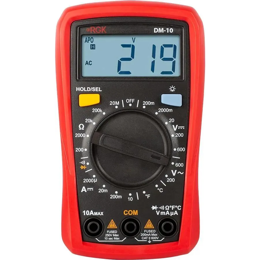 Мультиметр RGK DM-10 - 776554