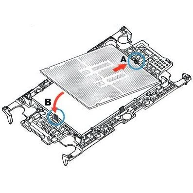 Крепление процессора SuperMicro SKT-1424L-001B-FXC - фото 2