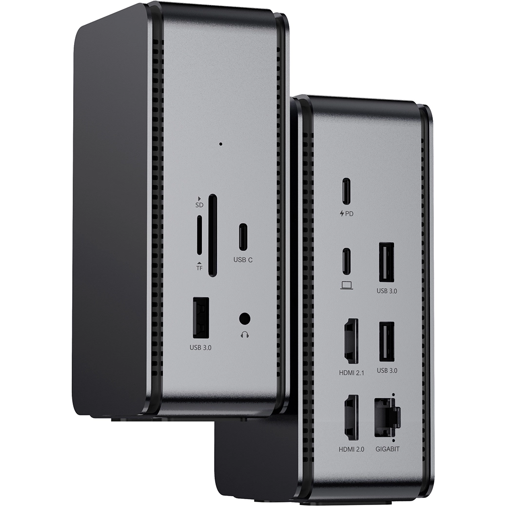 Док-станция Lyambda LIN-07 Grey - фото 3