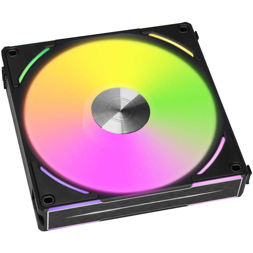 Вентилятор для корпуса Lian Li UNI Fan AL140 V2 Black - G99.14ALV21B.00/G99.14ALV21B.R0 - фото 3