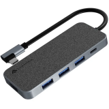 USB-концентратор Lyambda LC129 Grey