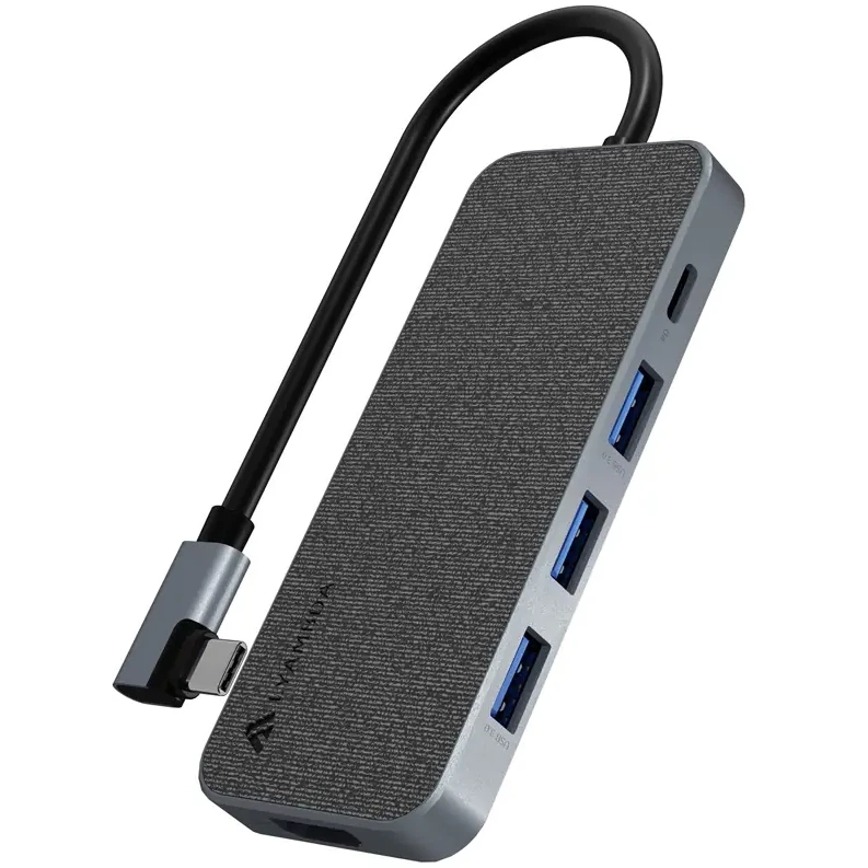 USB-концентратор Lyambda LC129 Grey - фото 2