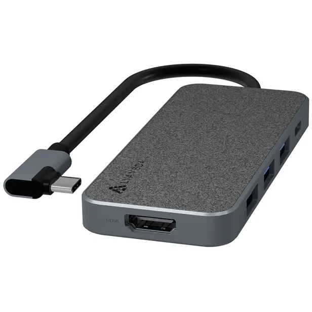 USB-концентратор Lyambda LC129 Grey - фото 4