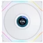 Вентилятор для корпуса Lian Li UNI Fan TL LCD 140 White - G99.14TLLCD1W.R0